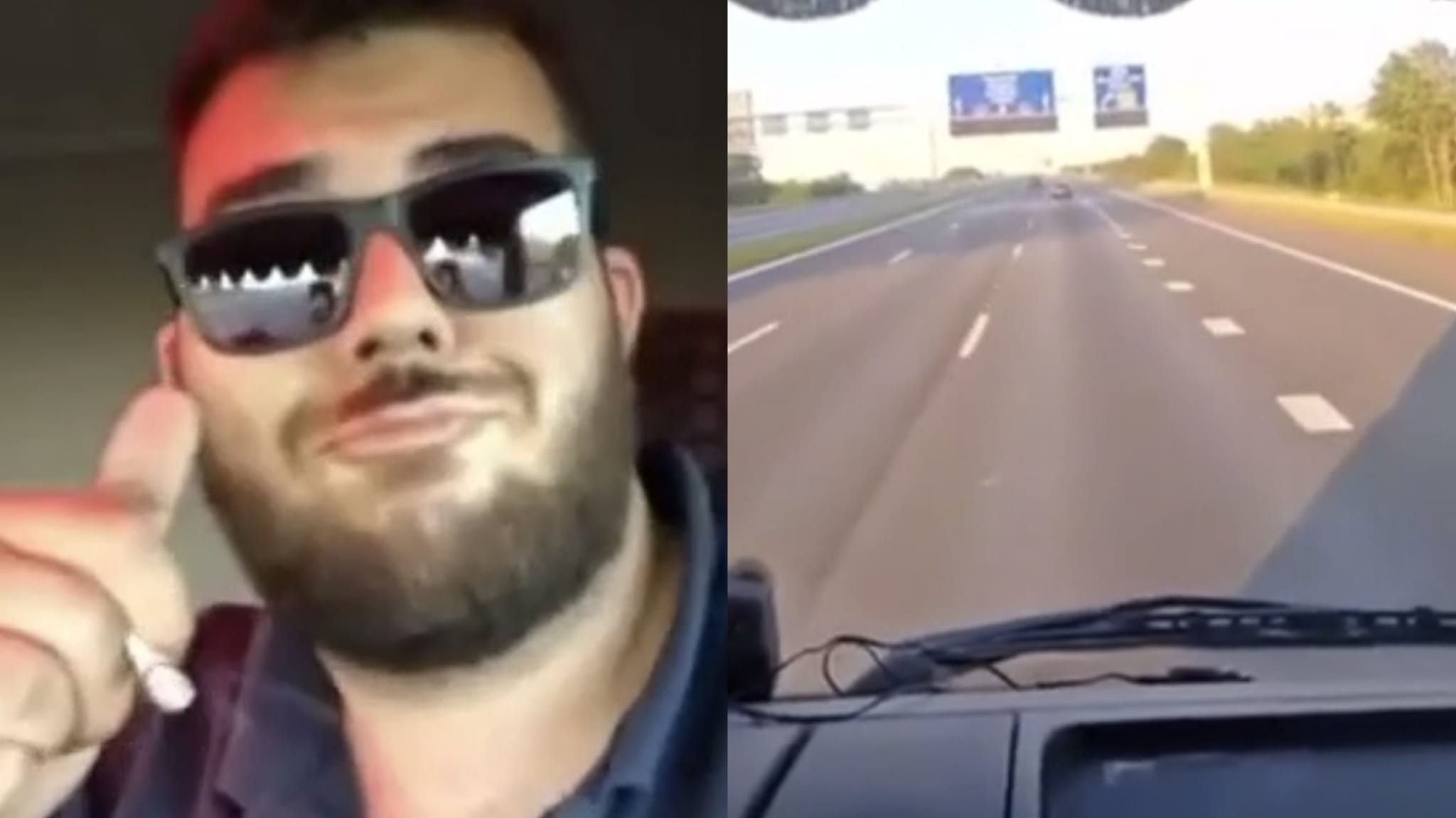 Nederlandse vrachtwagenchauffeur post bizarre video: Waar zit zijn verstand?